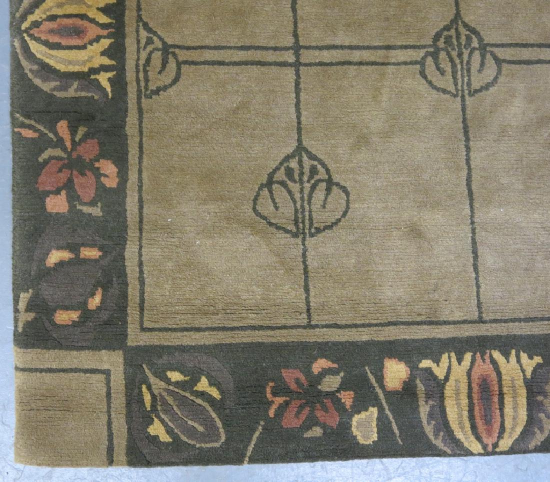 HANDWOVEN STICKLEY CARPET WITH IVORY FIELD (1 of 3)