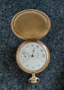 POCKET WATCH: GOLD FILLED POCKET WATCHE, ELGIN BRAND.