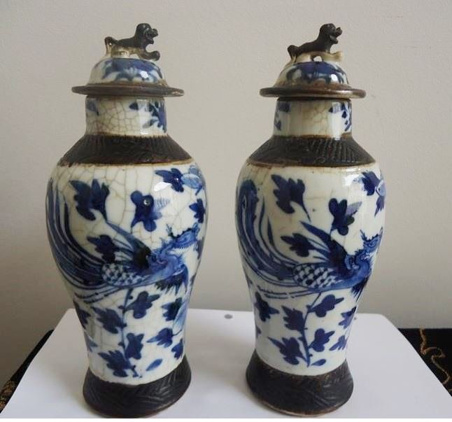 PAIR LIDDED JAR (1 of 3)