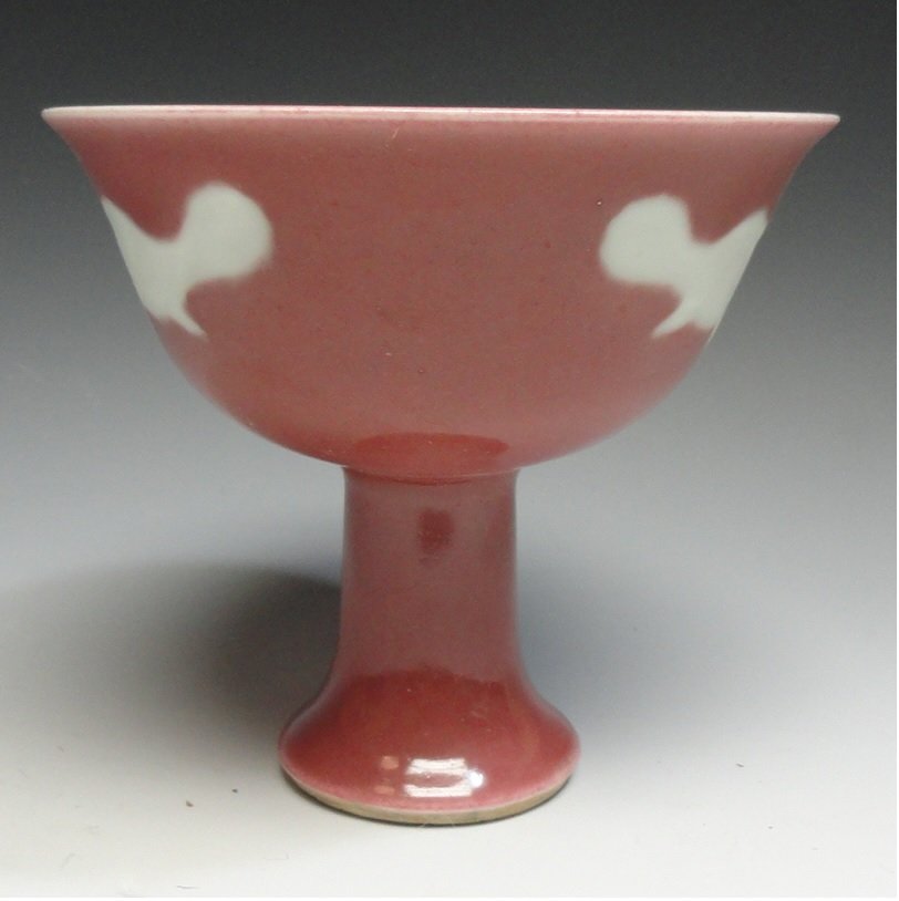 Chinese copper red cup: A Chinese copper red cup, measures about 4 inches tall and 4 inches wide, in excellent condition. This lot costs $20 to ship within the US.