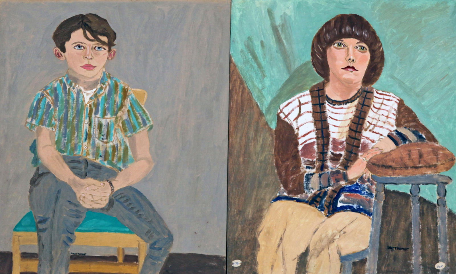 Earle Merchant (1903-1997) Gayle Fitzpatrick & Jimmy Bolton (1 of 1)