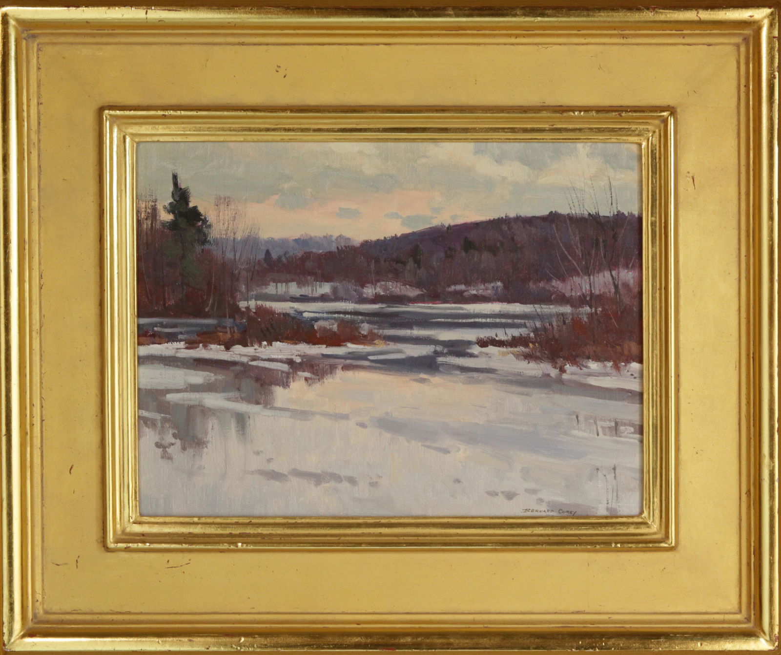 Bernard Corey (1914-2000) Winter Pond (1 of 1)