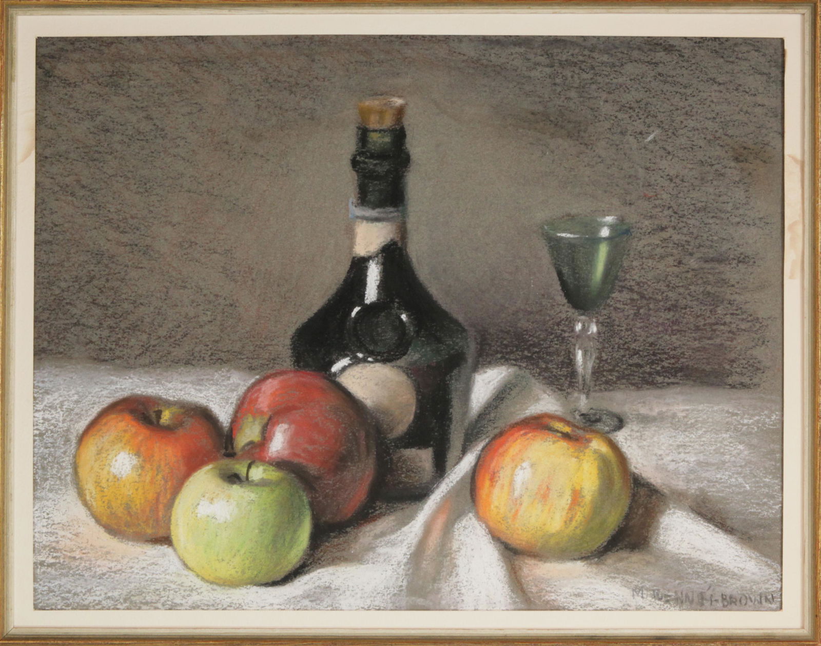 Mae Bennett Brown (1887-1973) Still Life with Apples (1 of 1)