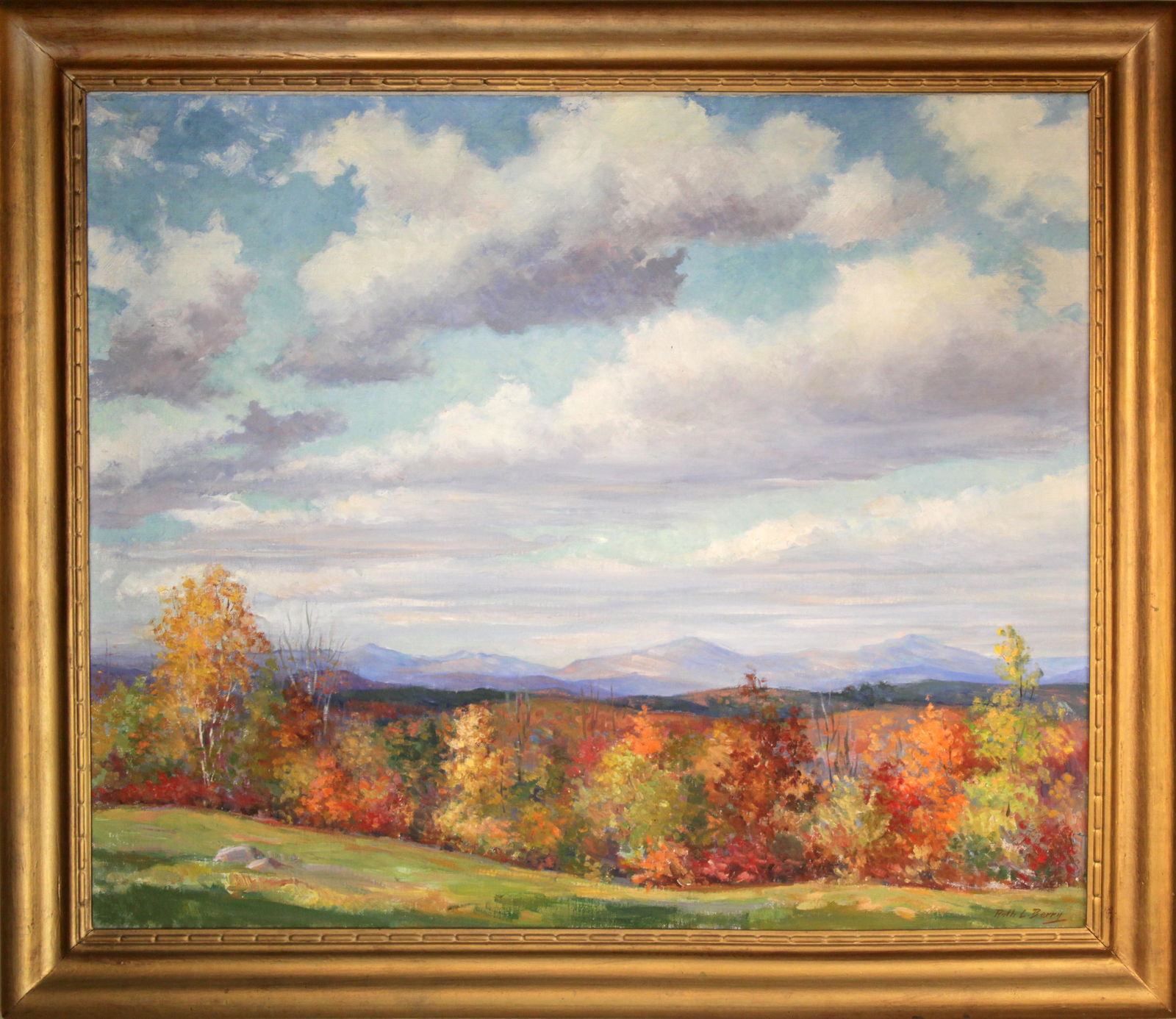 Ruth Berry (1909-1980) Fall Foliage (1 of 1)