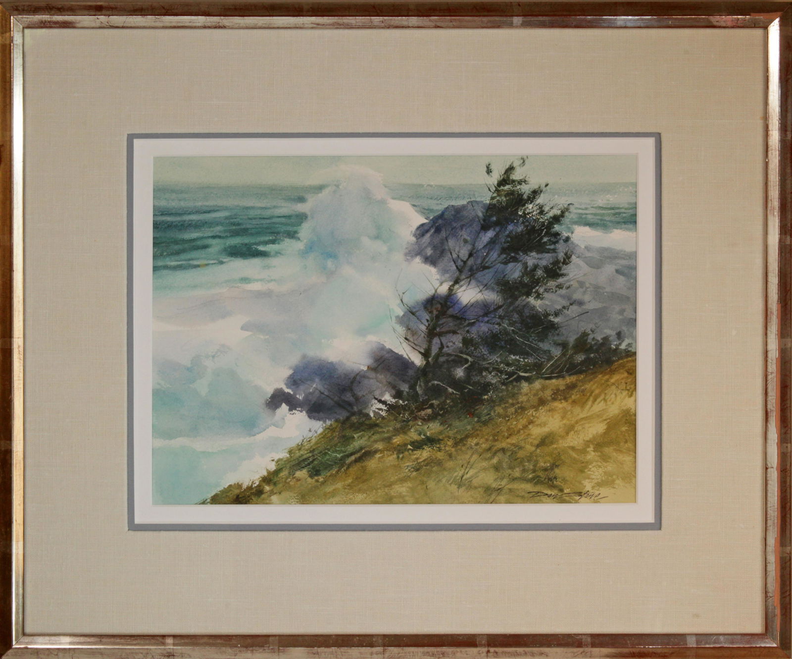Don Stone (1929-2015) Crashing Surf (1 of 1)