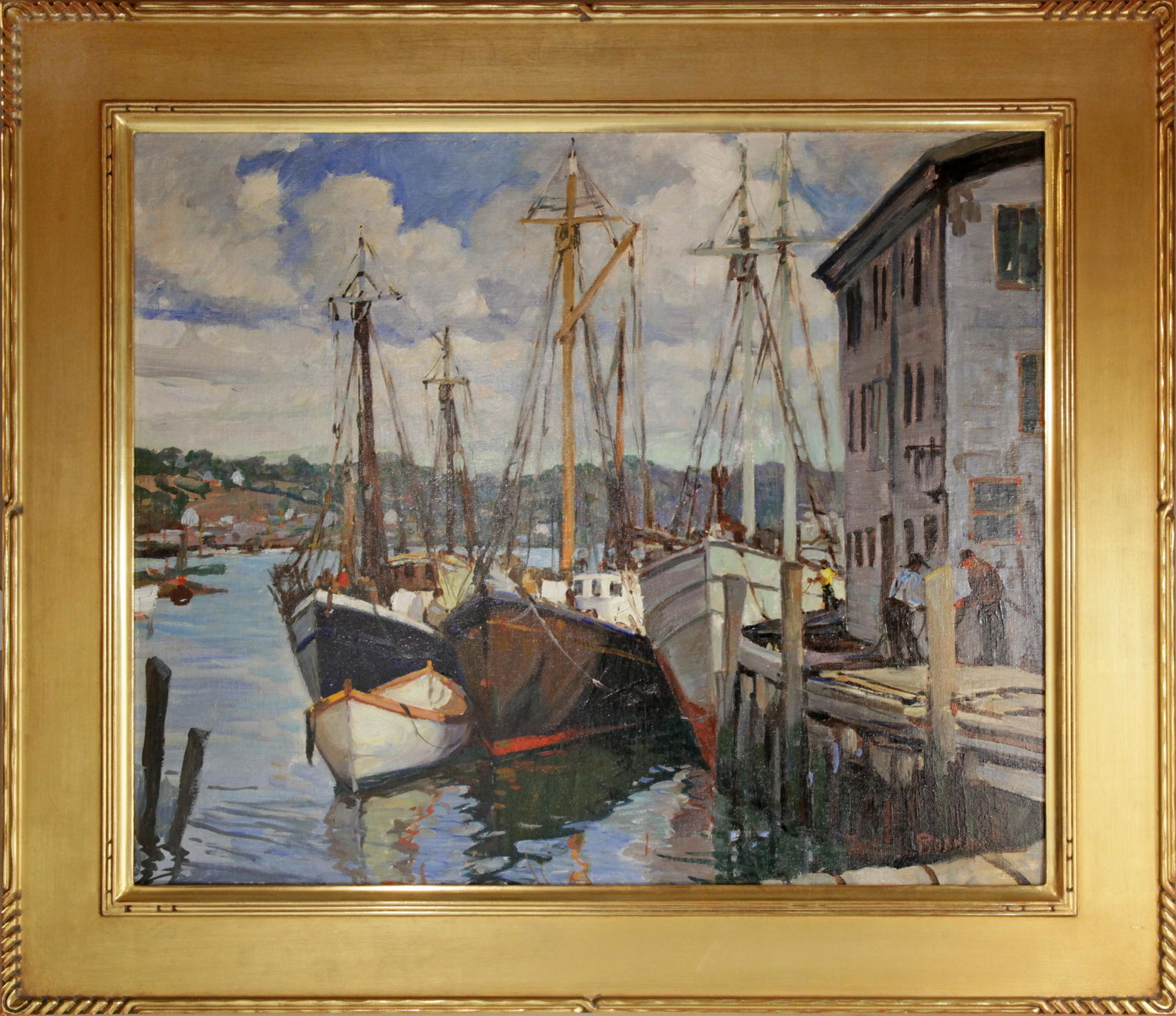James King Bonnar (1883-1961) Gloucester Harbor (1 of 1)