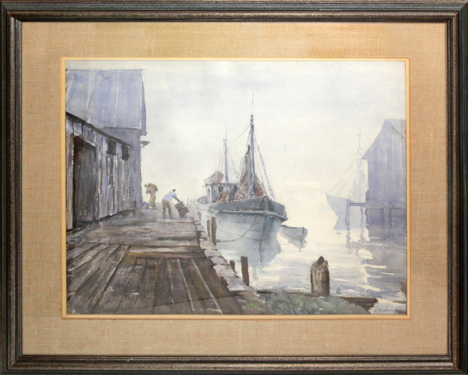 Thaddeus Klodnicki (1904-1982) Wharf Workers (1 of 1)