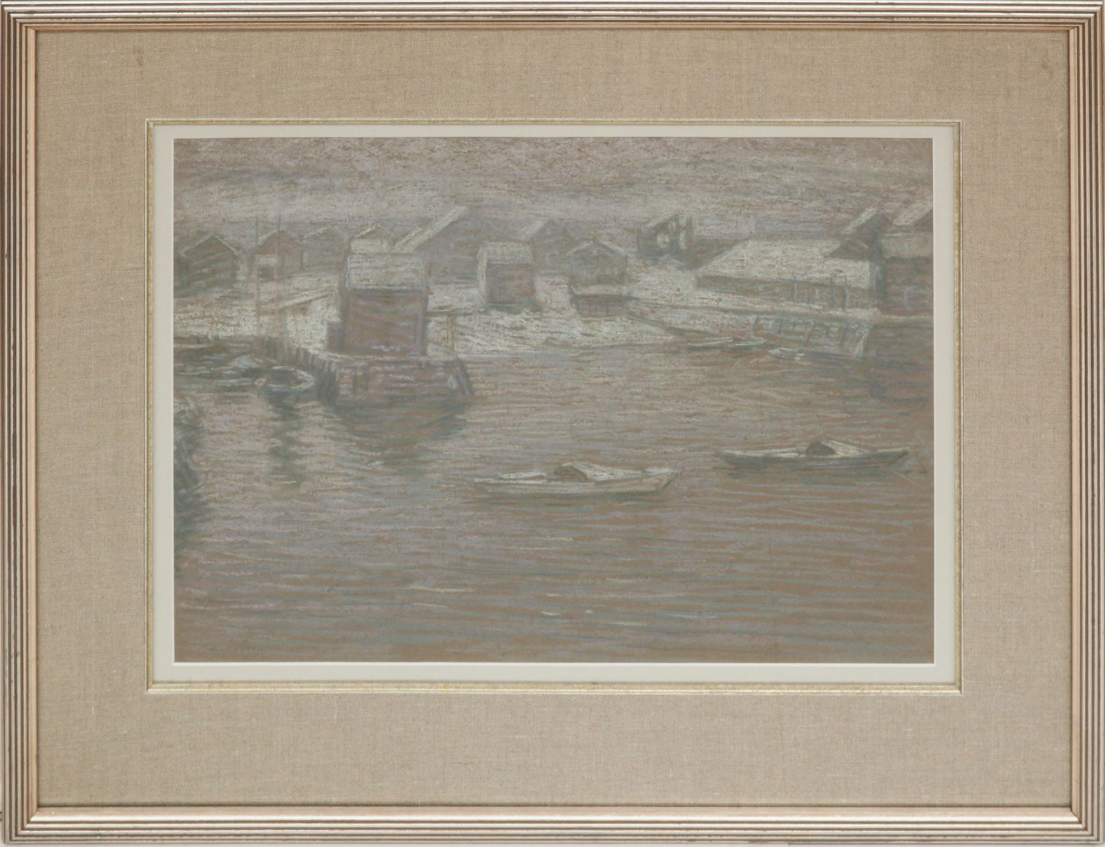 Charles Kaelin (1858-1929) Harbor Scene (1 of 1)