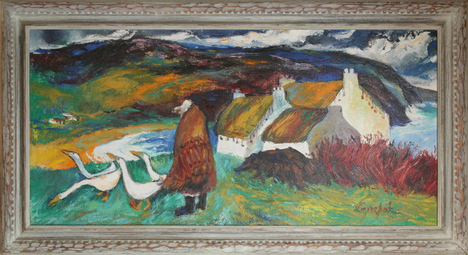 Al Czerepak (1928-1986) Mother Goose, Ireland (1 of 1)