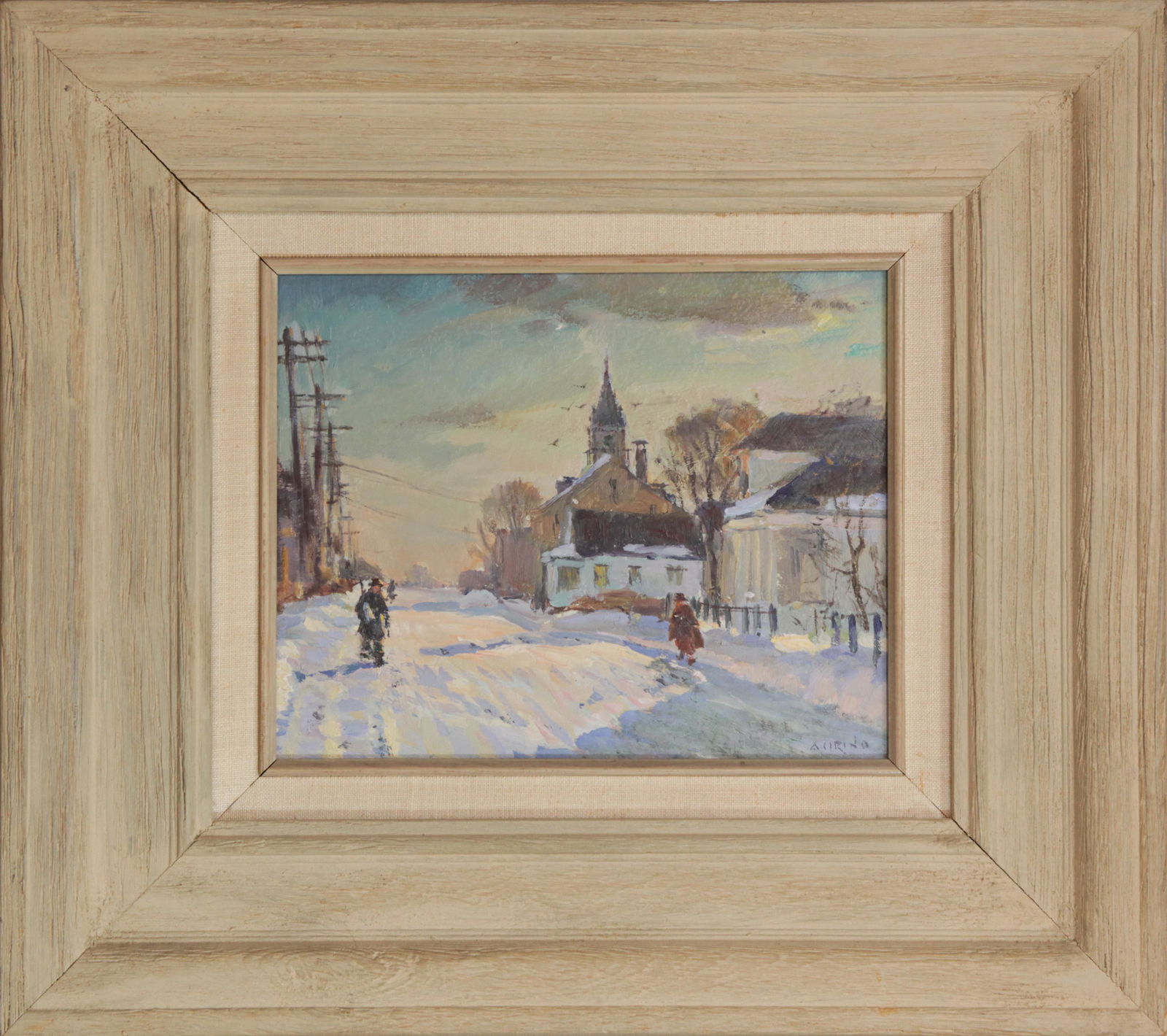 Antonio Cirino (1888-1983) A Winter Day (1 of 1)