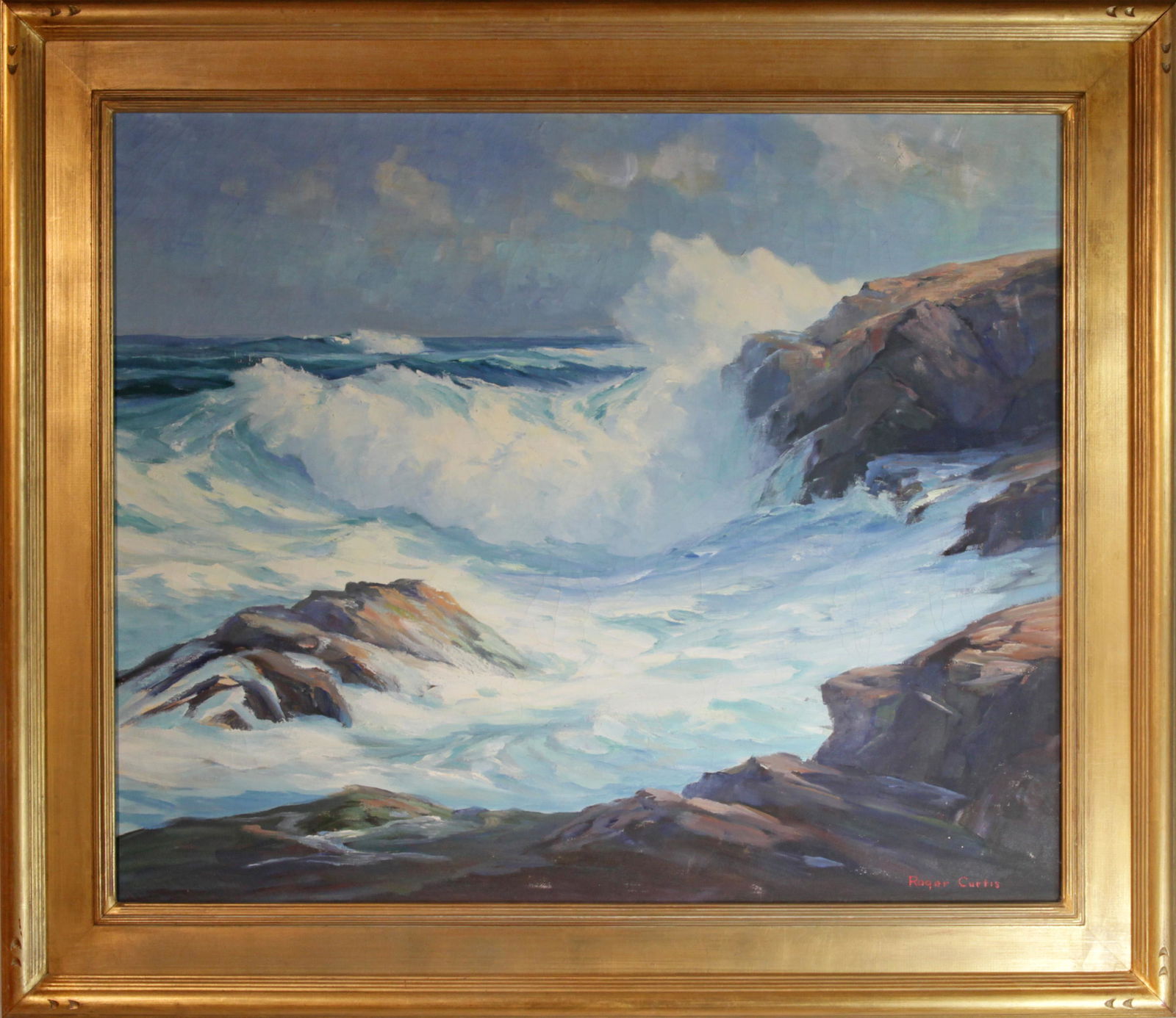 Roger Curtis (1910-2000) Seascape (1 of 1)