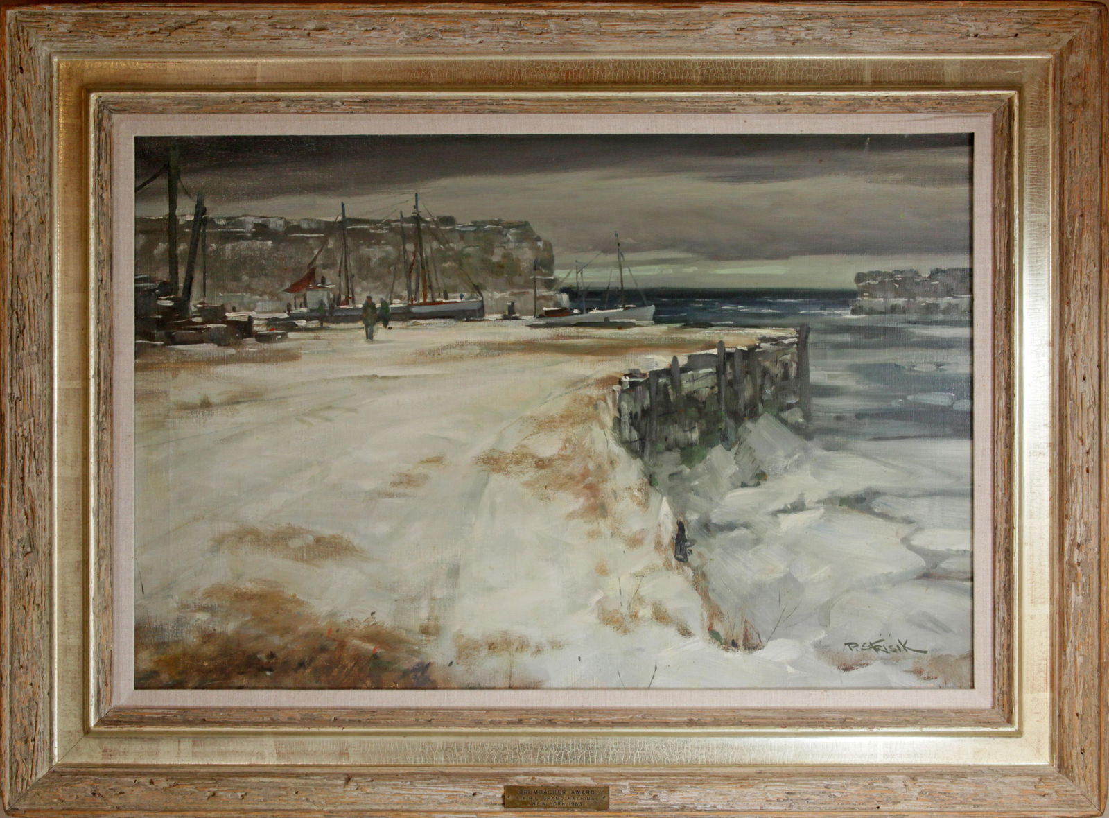 Paul Strisik (1918-1998) Lanes Cove in Winter (1 of 1)