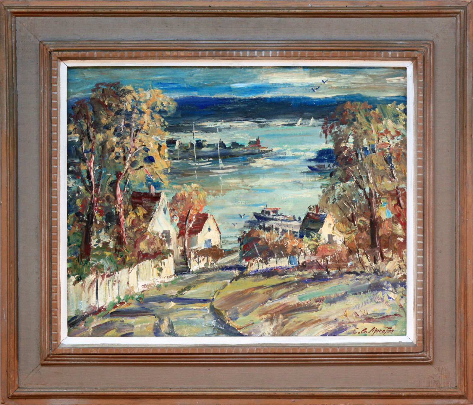 Charles Gordon Marston (1898-1980) Pigeon Cove, Rockport (1 of 1)