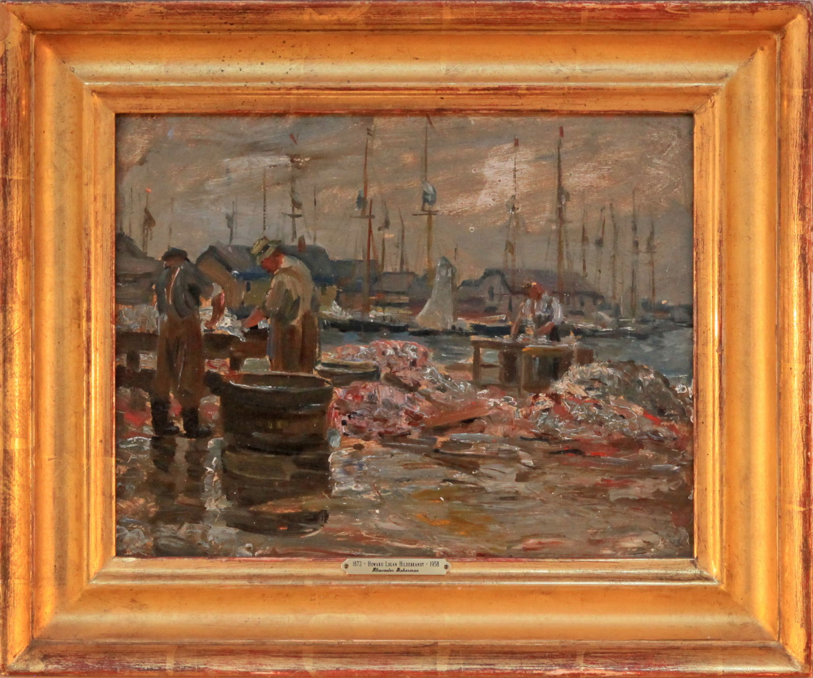 Howard L. Hildebrandt (1872-1958) Gloucester Fisherman (1 of 3)