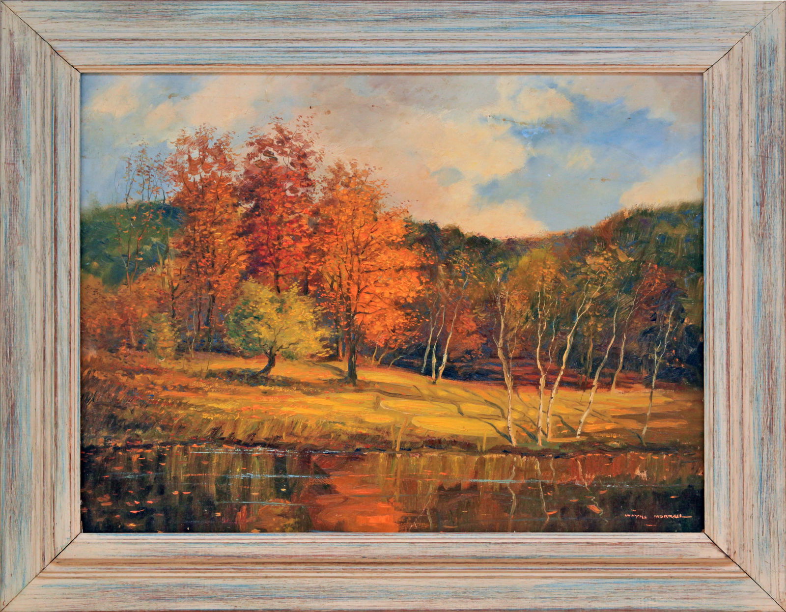 Wayne Morrell (1923-2013) The Farmington River, Avon, CT, 1956 (1 of 1)