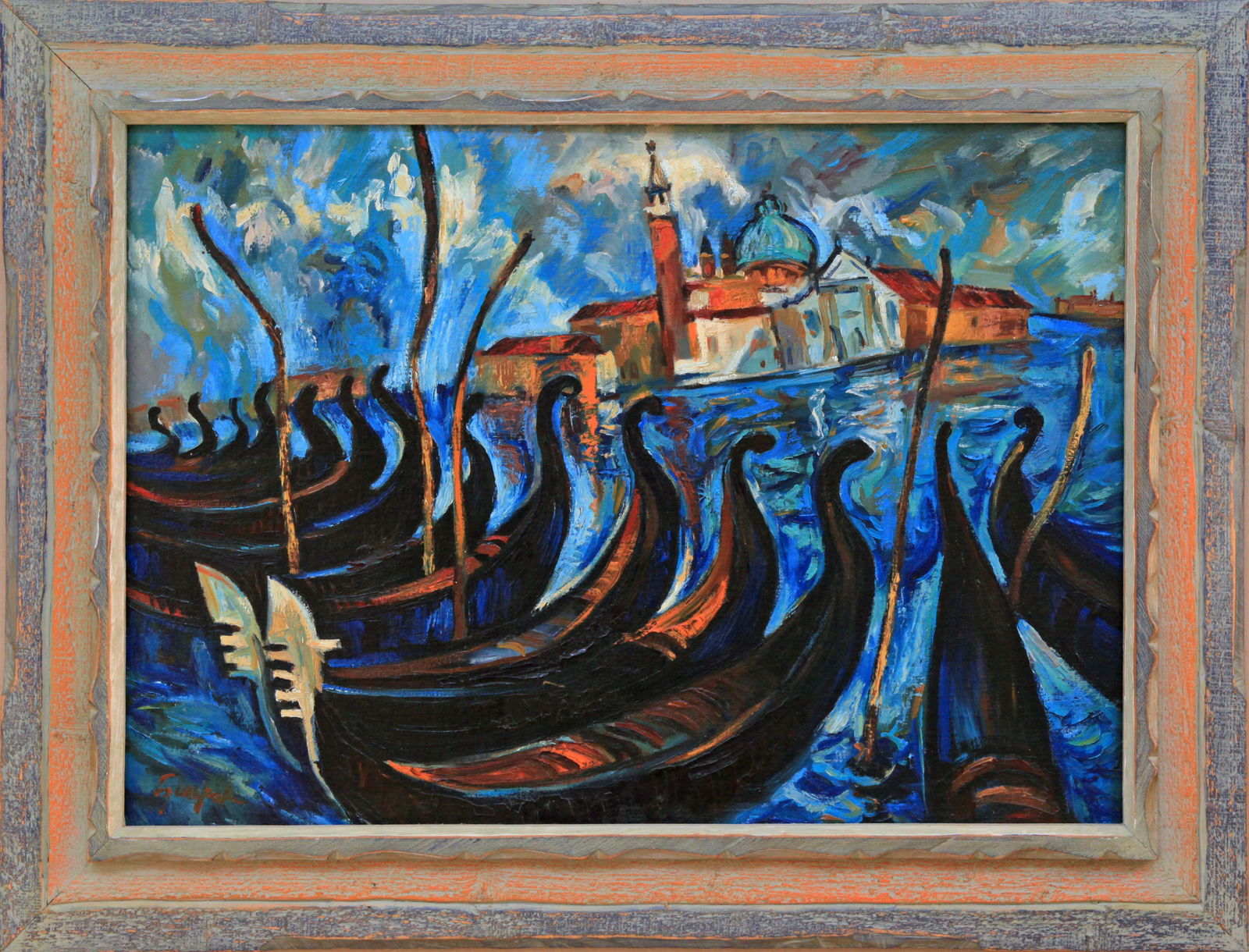 Al Czerepak (1928-1986) Blue Venezia (1 of 1)