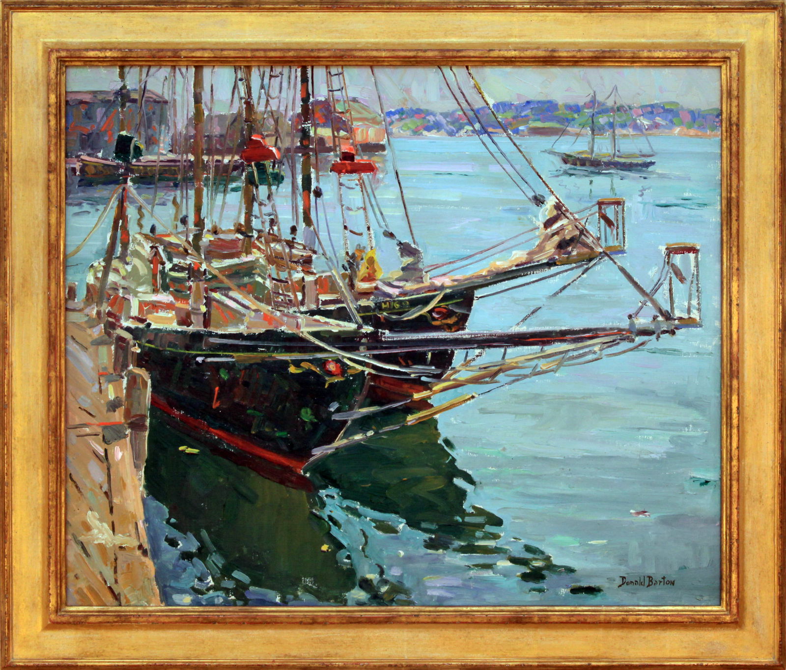 Donald Blagge Barton (1903-1990) Gloucester Harbor (1 of 3)
