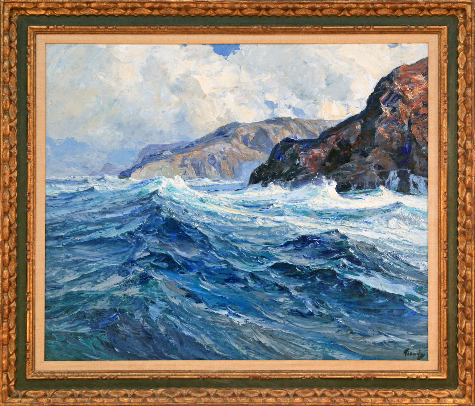 Frederick Judd Waugh (1861-1940) Headlands (1 of 3)