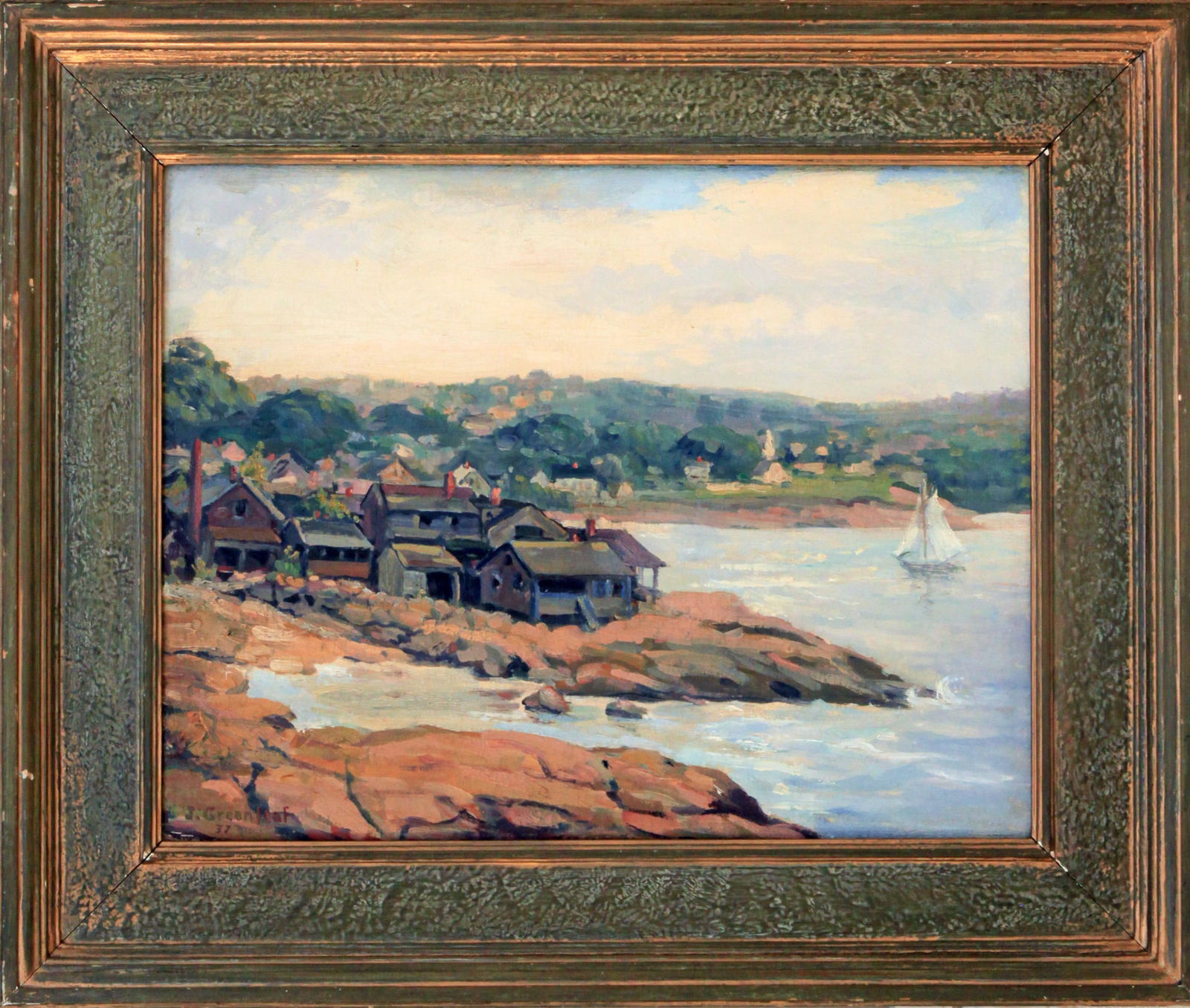 Jacob Greenleaf (1887-1968) Bearskin Neck, Rockport, MA (1 of 1)