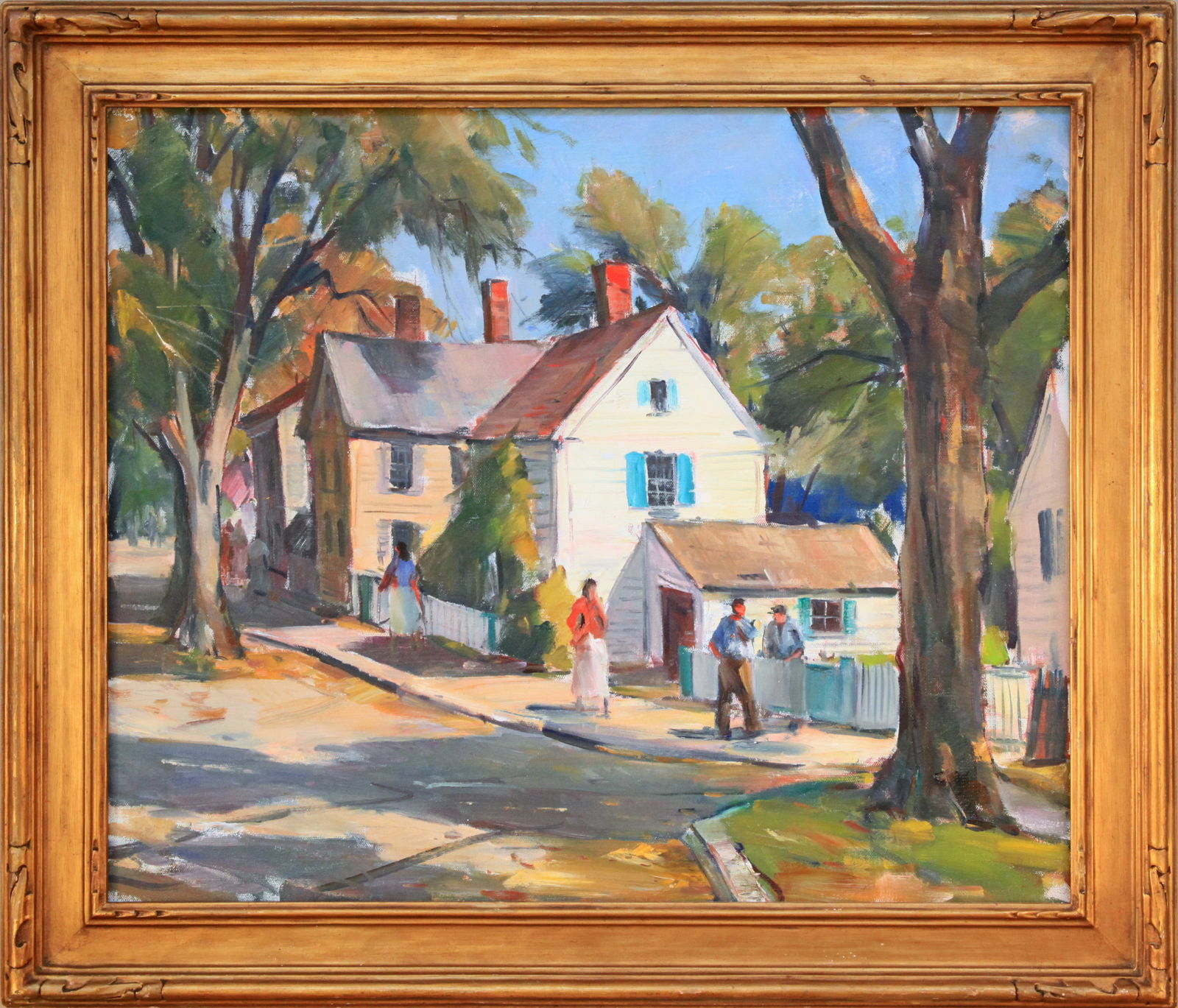 Carl W. Peters (1897-1980) A Rockport Morning (1 of 3)