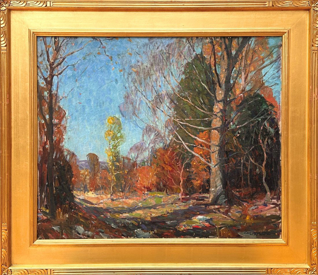 Carl W. Peters (1897-1980) Fall Colors (1 of 3)