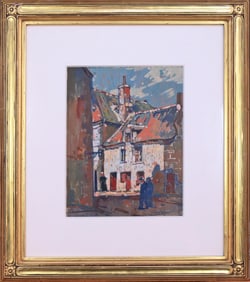 W. Lester Stevens (1888-1969) Brittany, France