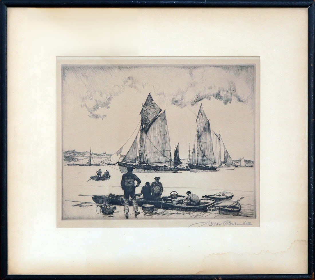 Gordon Grant (1875-1962) Concarneau (1 of 1)