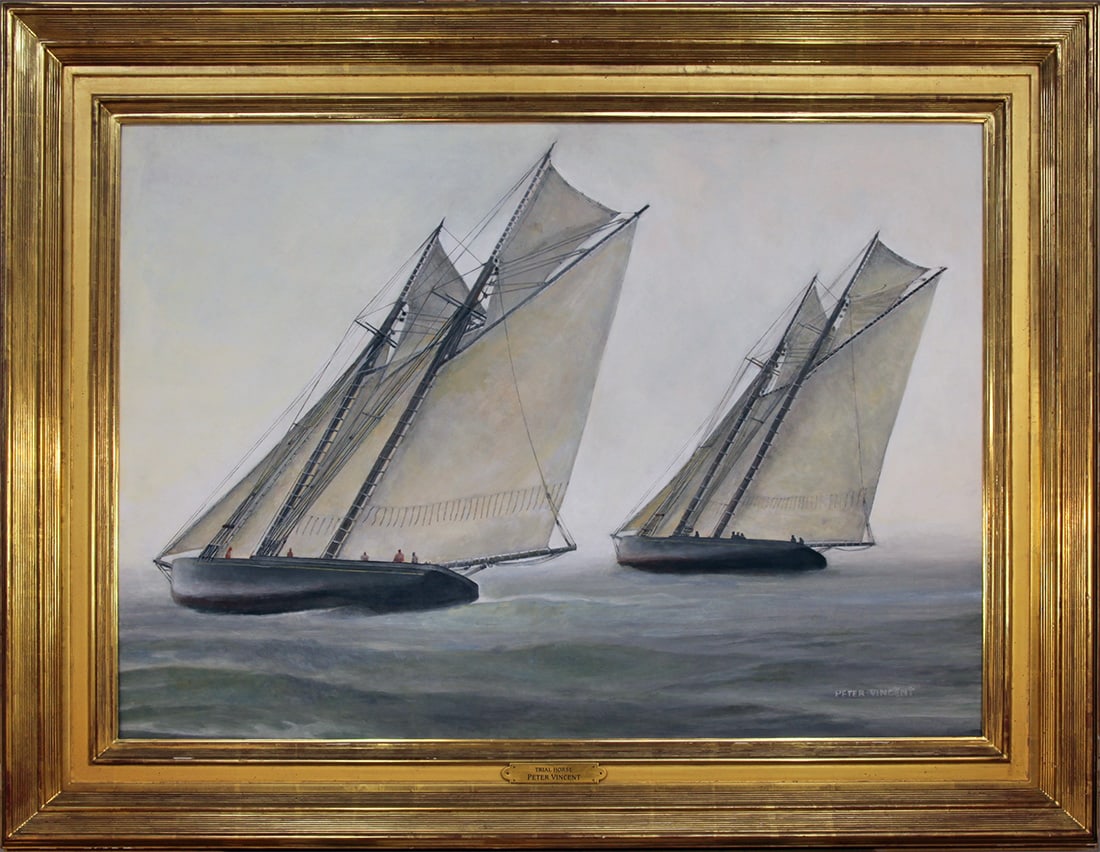 Peter Vincent (1946-2012) Trial Horse (1 of 3)