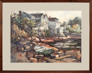 Betty Lou Schlemm (1934-2021) Rockport Coastline