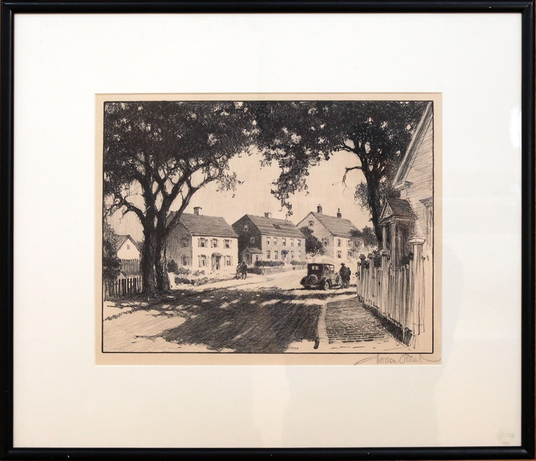 Gordon Grant (1875-1962) Rockport Street (1 of 1)