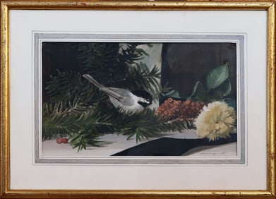 Stow Wengenroth (1906-1978) Chickadee
