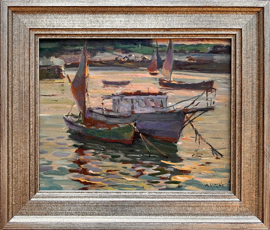 Antonio Cirino (1888-1983) Unrelenting Labor: Antonio Cirino (1888-1983) Unrelenting Labor oil on board, 8 x 10 in., signed l.r. framed size: 12 x 14 x 1.25 in.