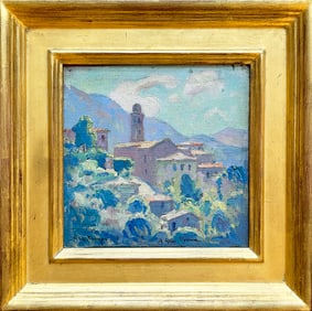 George Loftus Noyes (1864-1954) Spring Morning, Assisi