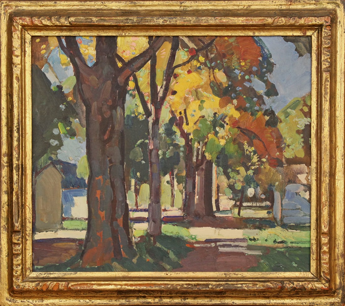 Attrib. to W. Lester Stevens (1888-1969) Demonstration Painting (1 of 1)