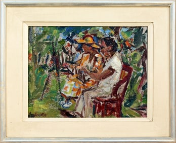 Theresa Bernstein (1890-2002) Outdoor Sketching