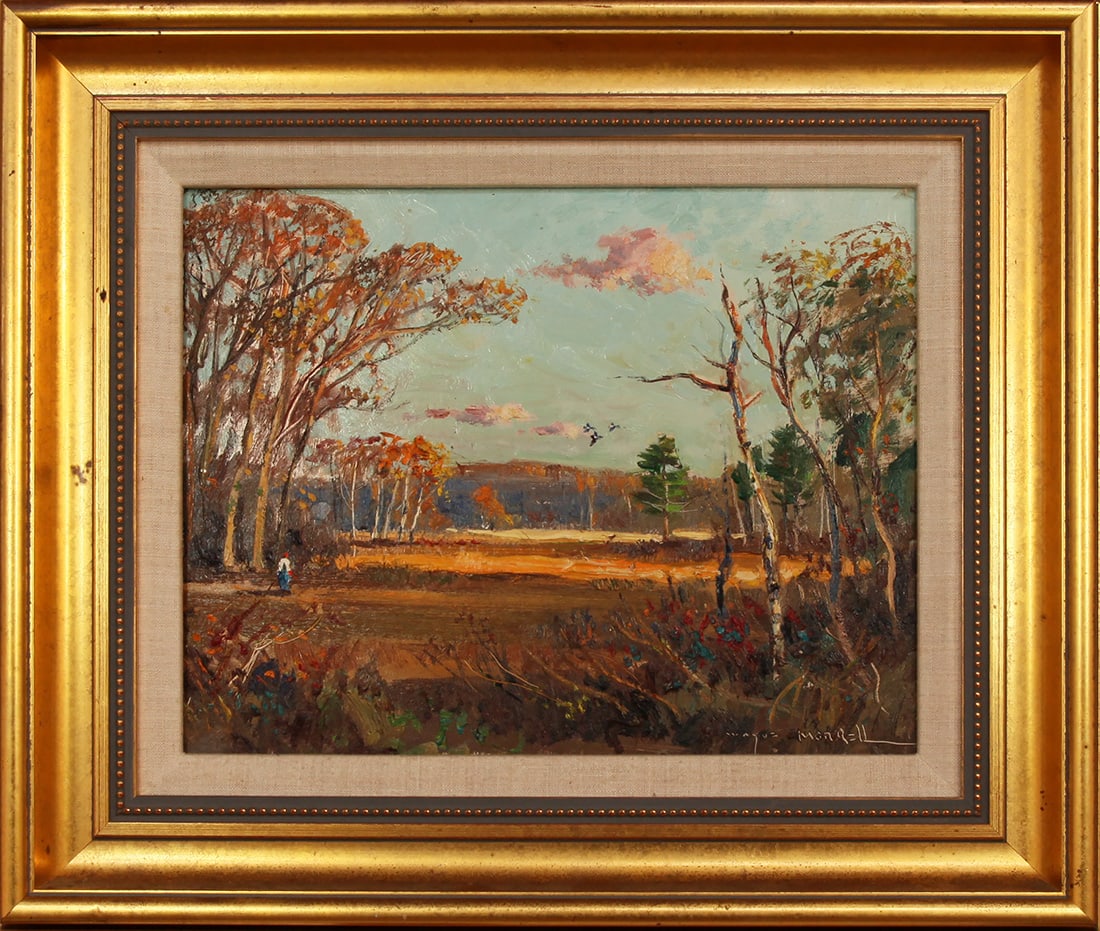 Wayne Morrell (1923-2013) Autumn Marshes (1 of 1)