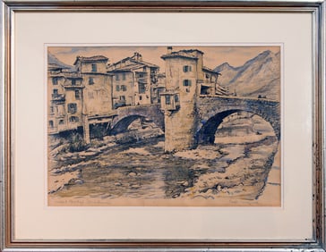 Joseph Margulies (1896-1984) French Riviera