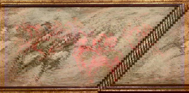 William Meyerowitz (1887-1981) Horses: William Meyerowitz (1887-1981) Horses oil on wood panel, 10.5 x 22 in., signed l.r. framed size: 12 x 23.75 x .75 in.