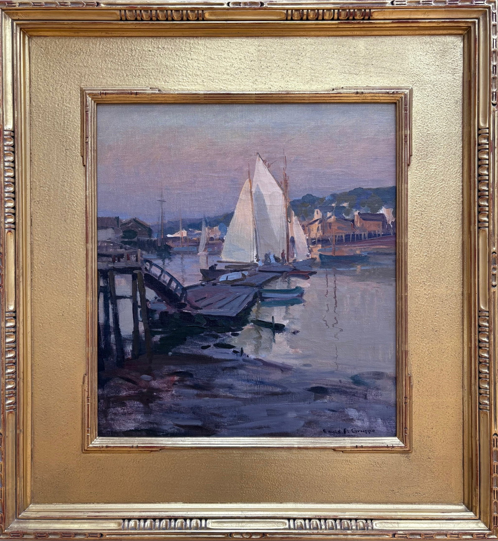 Emile Gruppé (1896-1978) Bickford's Float, Gloucester (1 of 3)