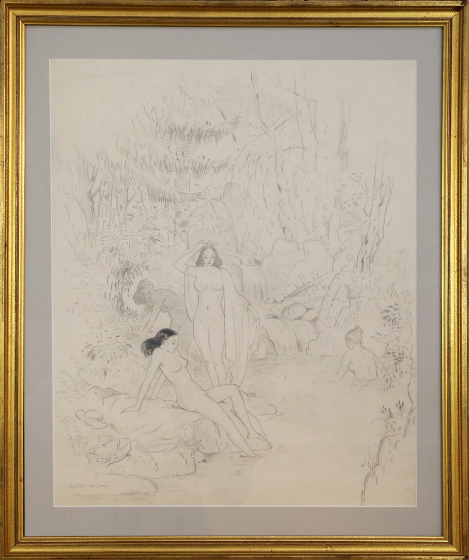 Harrison Cady (1877-1970) Women Swimming (1 of 1)