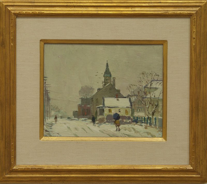 Antonio Cirino, "Untitled": Artist: Antonio Cirino Title: Untitled Dates: 1888-1983 Signed Medium: Oil On Board Size: 8x10