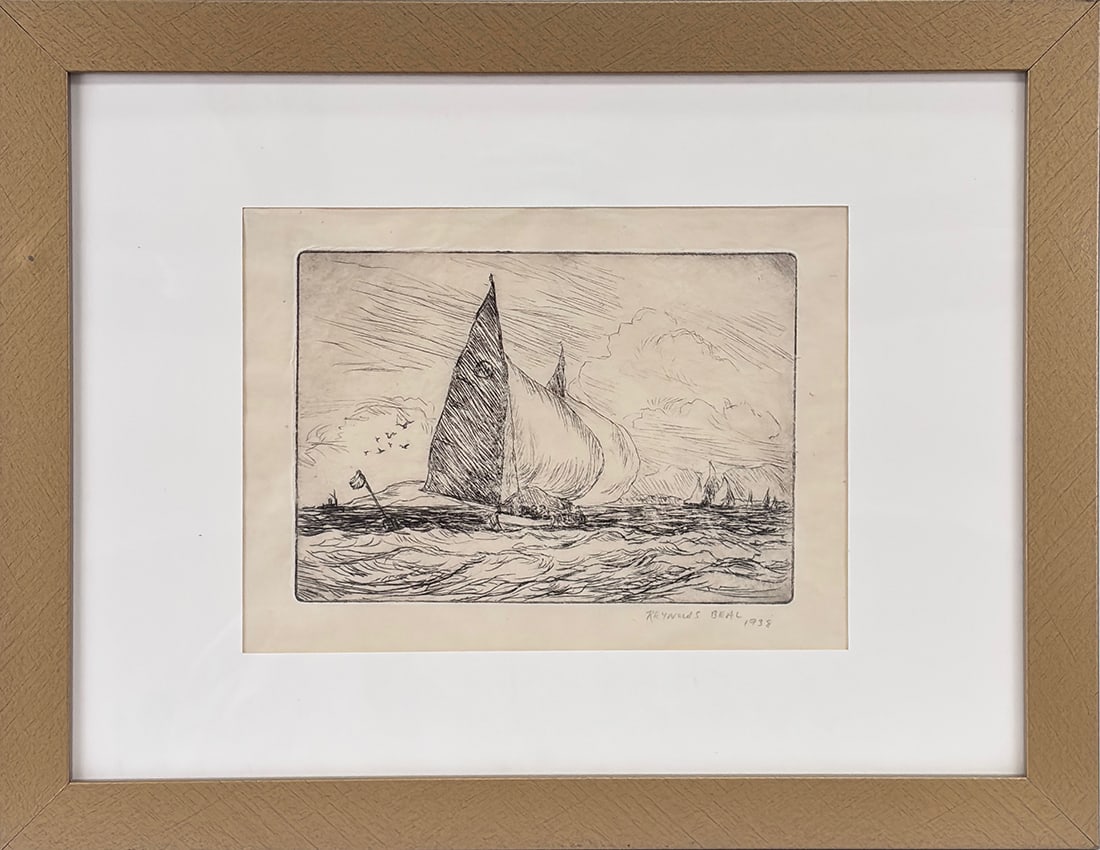 Reynolds Beal (1867-1951) Sailing Race (1 of 1)