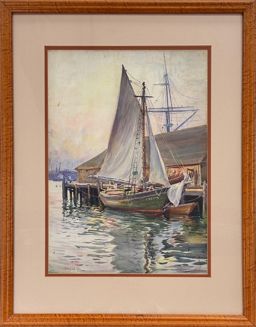 Henry W. Rice (1853-1934) Gloucester Schooner (1 of 1)