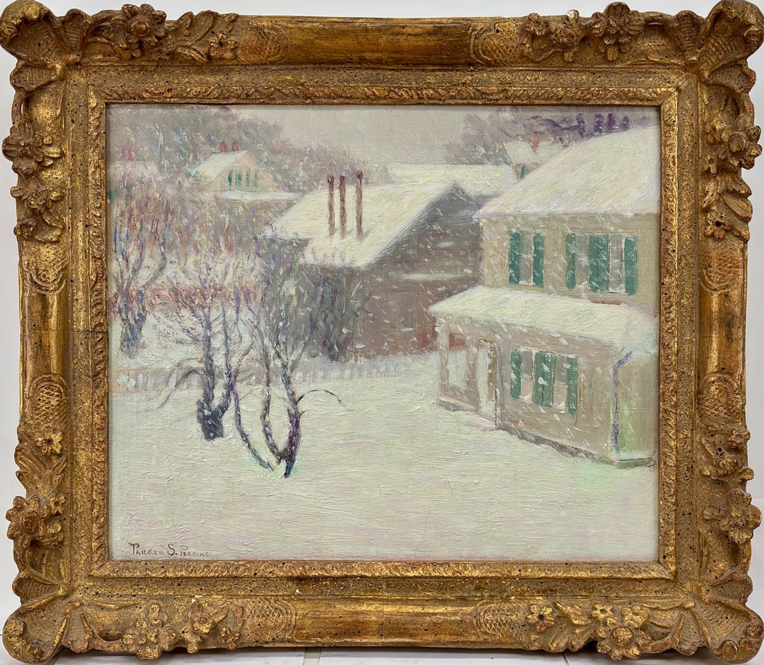 Parker Perkins (1862-1942) Snowy Day (1 of 1)