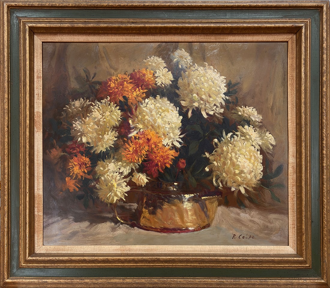 Rudy Colao (1927-2014) Chrysanthemums (1 of 1)