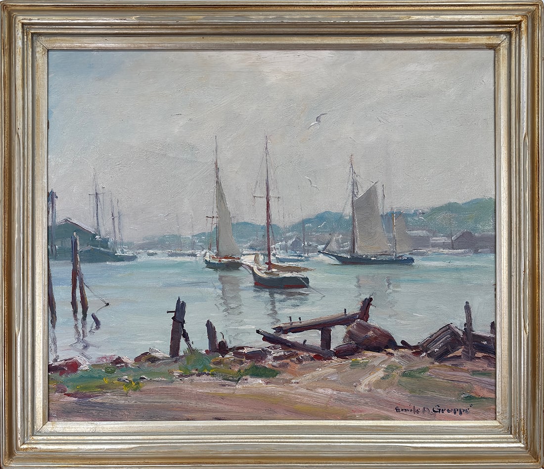 Emile Gruppé (1896-1978) Smith Cove, Gloucester, MA (1 of 3)