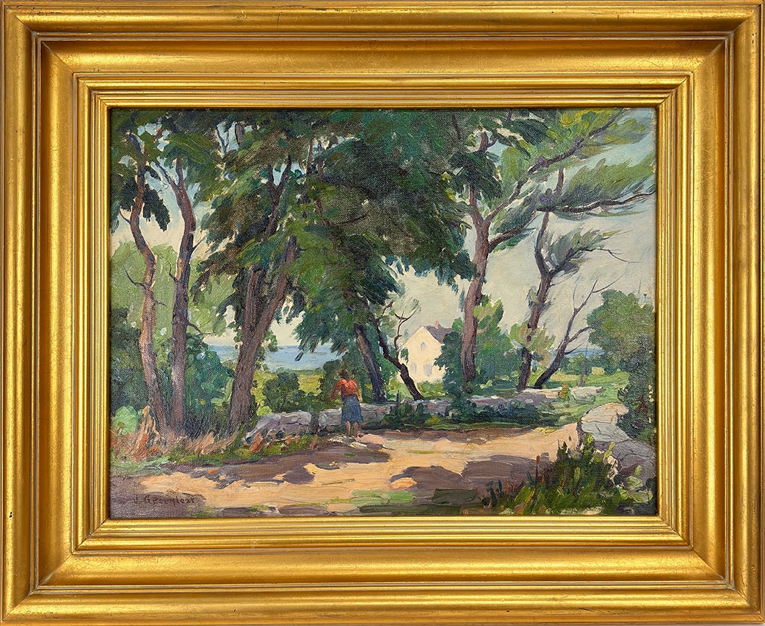 Jacob Greenleaf (1887-1968) Mill Pond Lane, Rockport, MA (1 of 1)