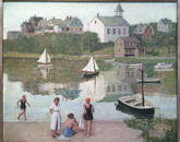 Emma Fordyce MacRae, "The Bathers - Cape Ann"