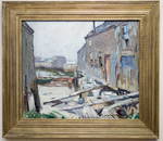 W. Lester Stevens, "Cape Ann Harbor"