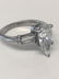 2.02 CARAT PEAR SHAPED DIAMOND SET IN PLATINUM - 3